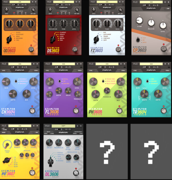 Kuassa Efektor Custom Bundle Plug-in Software