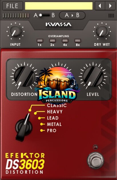 Kuassa Efektor DS3603 Distortion Plug-in Software