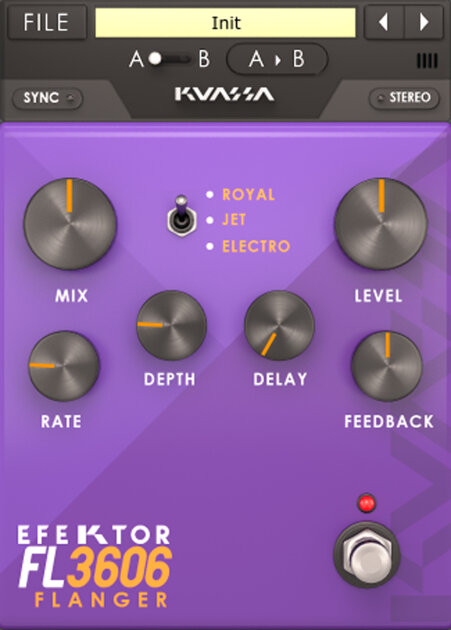 Kuassa Efektor FL3606 Flanger Plug-in Software