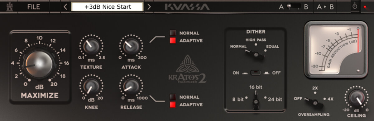 Kuassa Kratos 2 Maximizer Software Plug-in