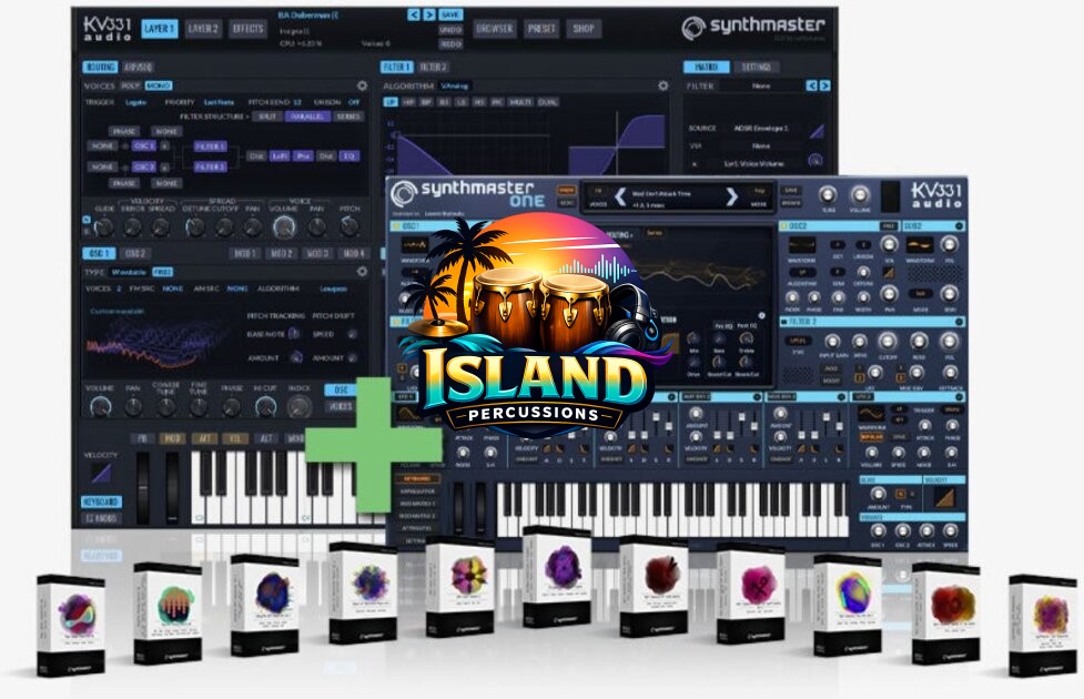 KV331 Audio SynthMaster Everything Bundle Software