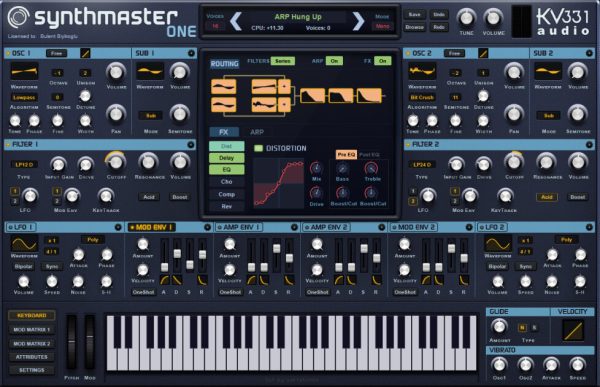 KV331 Audio SynthMaster One Software