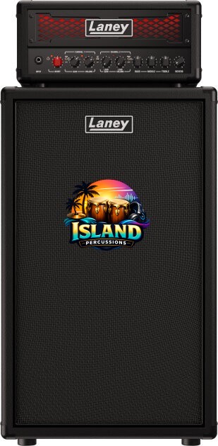 Laney IRF Dualtop Dualrig Guitar Amplifier Stack (60 Watts, 2x12" Cabinet)