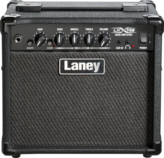 Laney LX15B Bass Combo Amplifier (15 Watts, 2x5")