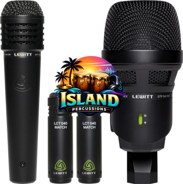 Lewitt Beatkit 4-Piece Drum Microphone Kit
