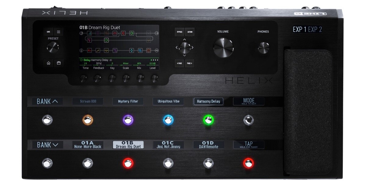 Line 6 Helix Floor Amp and Effects Processor