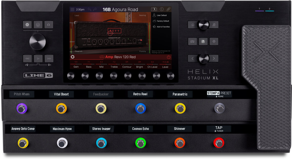 Line 6 Helix Stadium XL Floor Multi-Effects Processor Pedal