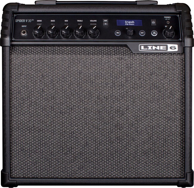 Line 6 Spider V 30 MkII Guitar Combo Amplifier (30 Watts, 1x8")