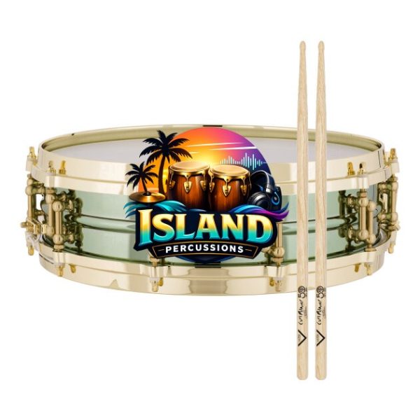 Ludwig Carl Palmer Venus Brass Snare Drum