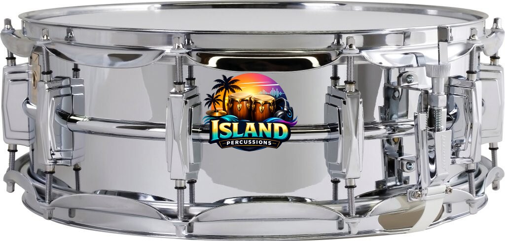 Ludwig Chrome Supra-Phonic Snare Drum