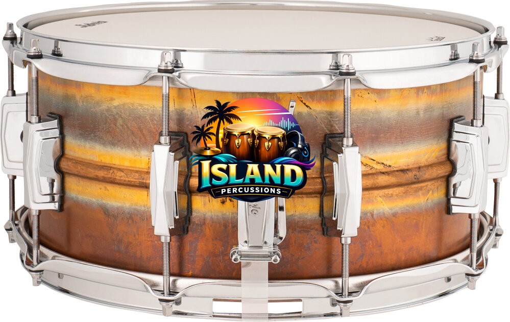 Ludwig LB552R Raw Bronze Snare Drum