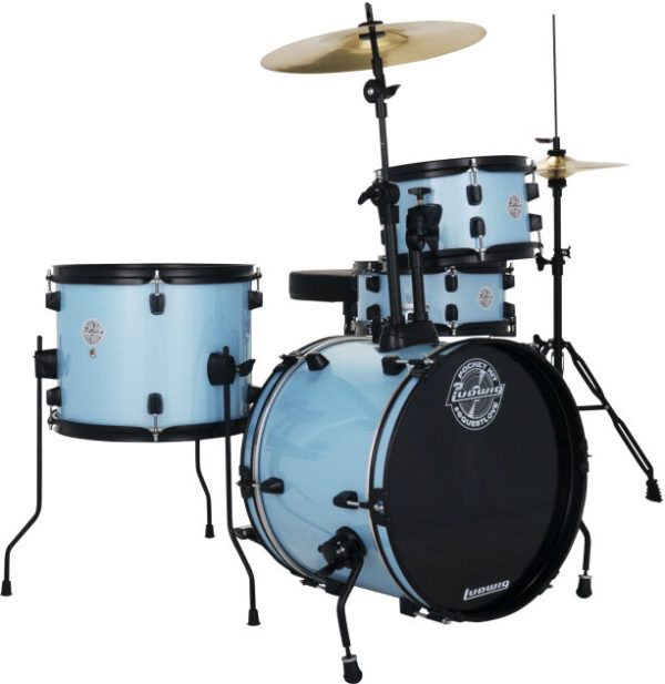 Ludwig LC178 Pocket Complete 4-Piece Drum Shell Kit