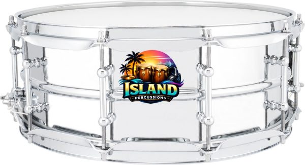 Ludwig Supralite Steel Snare Drum