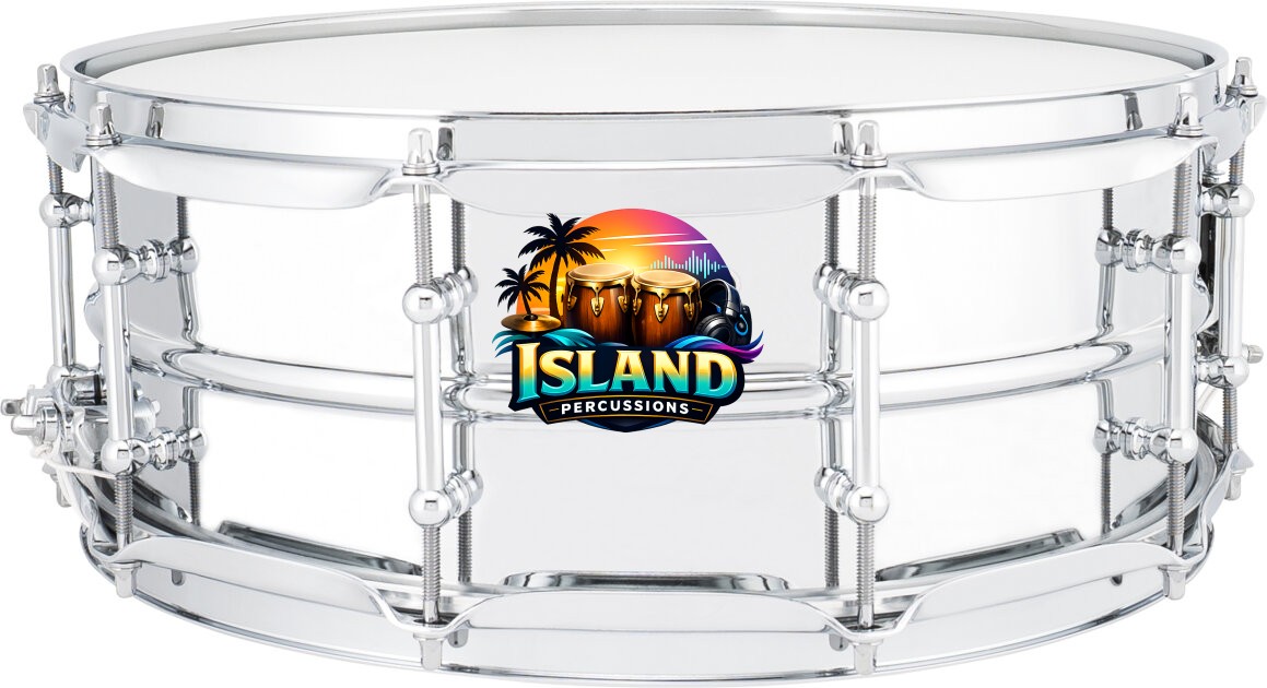 Ludwig Supralite Steel Snare Drum