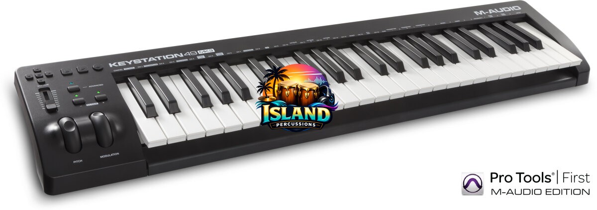 M-Audio Keystation 49 MK3 USB MIDI Controller, 49-Key