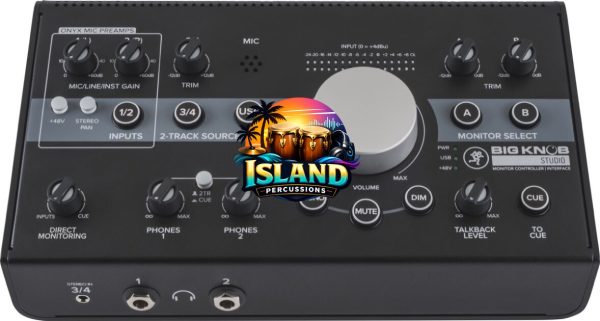 Mackie Big Knob Studio Monitor Controller and USB Audio Interface