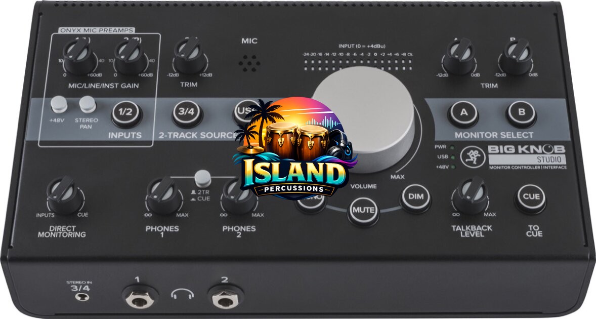Mackie Big Knob Studio Monitor Controller and USB Audio Interface