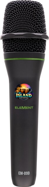 Mackie EleMent EM-89D Cardioid Dynamic Vocal Microphone
