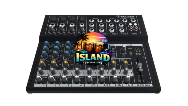 Mackie Mix12FX Compact Mixer with Effects, 12-Channel