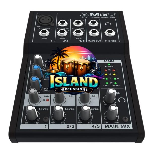 Mackie Mix5 Compact Mixer, 5-Channel