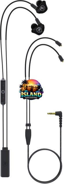 Mackie MP-240 BTA Bluetooth Dual Driver Pro In-Ear Monitor Headphones