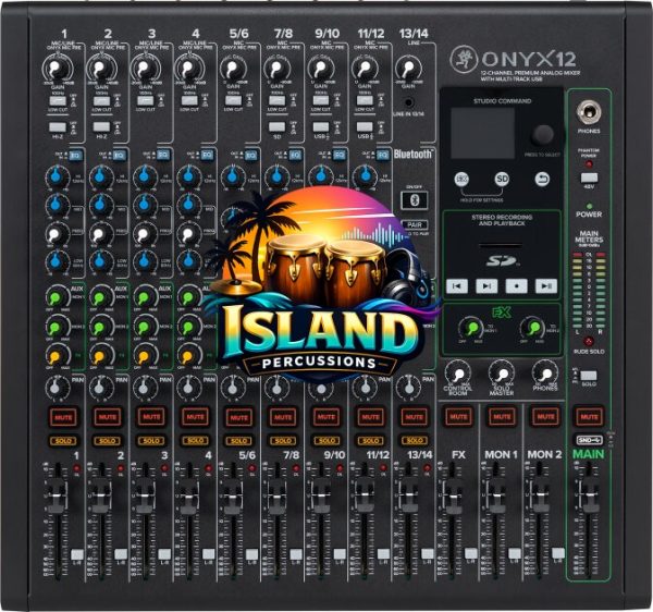 Mackie Onyx12 Premium Analog USB Mixer