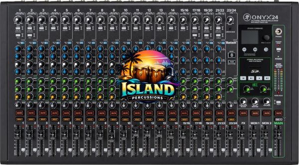 Mackie Onyx24 Premium Analog Mixer with Multitrack USB