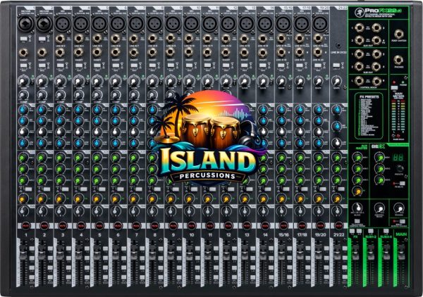 Mackie ProFX22v3 Professional USB Mixer, 22-Channel