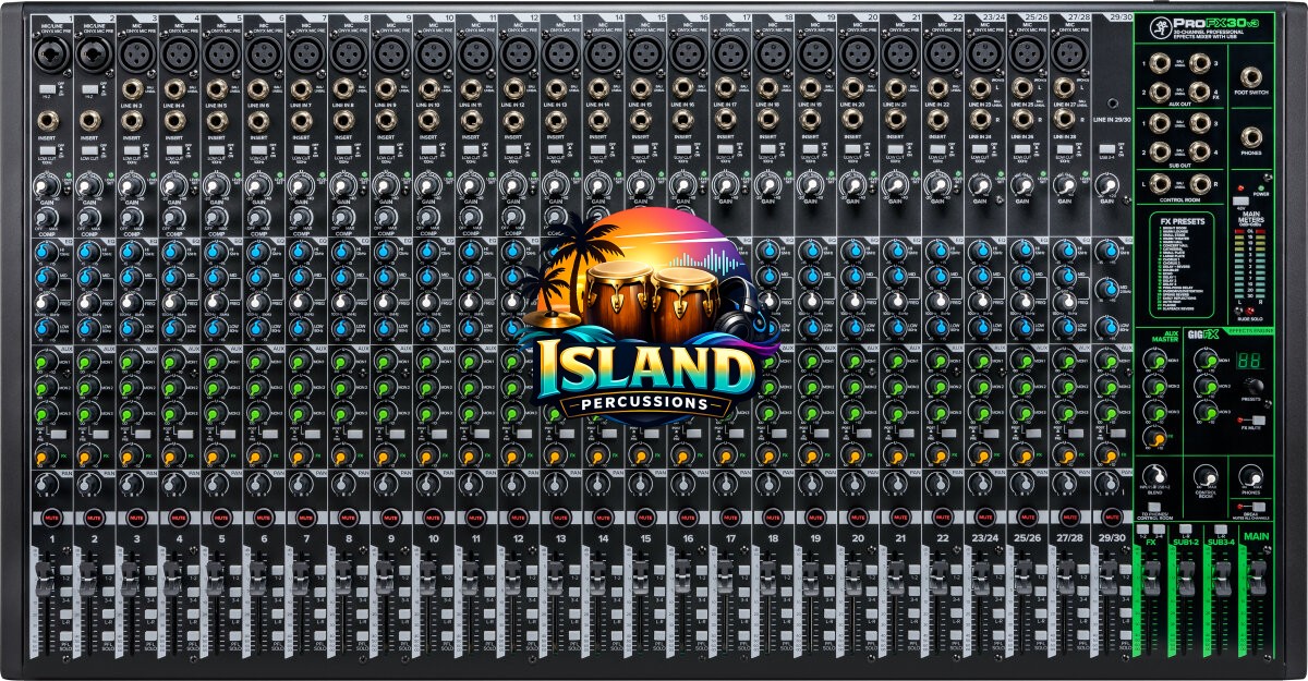 Mackie ProFX30v3 Professional USB Mixer, 30-Channel