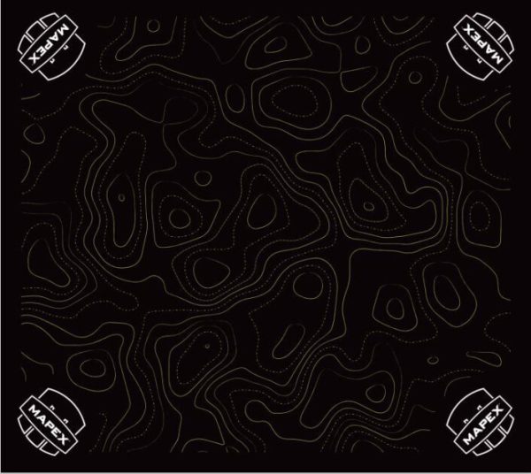 Mapex Classic Logo Contour Design Drum Rug