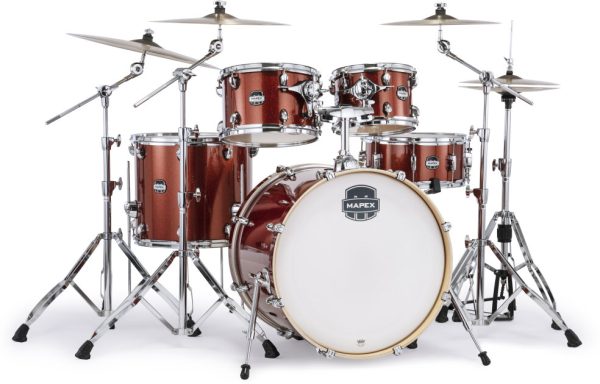Mapex MA529SF Mars Rock Drum Shell Kit, 5-Piece