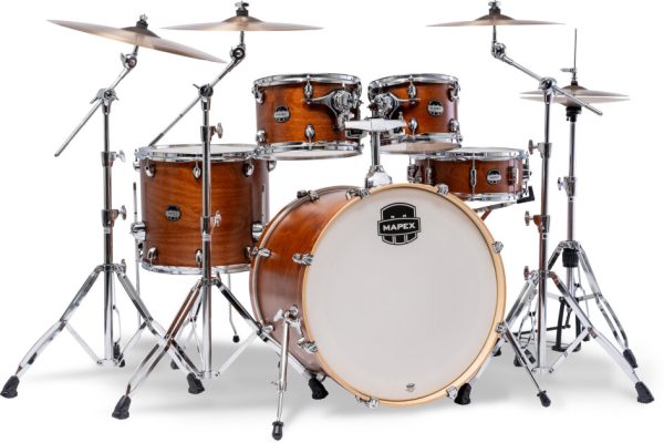 Mapex MM529SF Mars Maple Rock Drum Shell Kit, 5-Piece