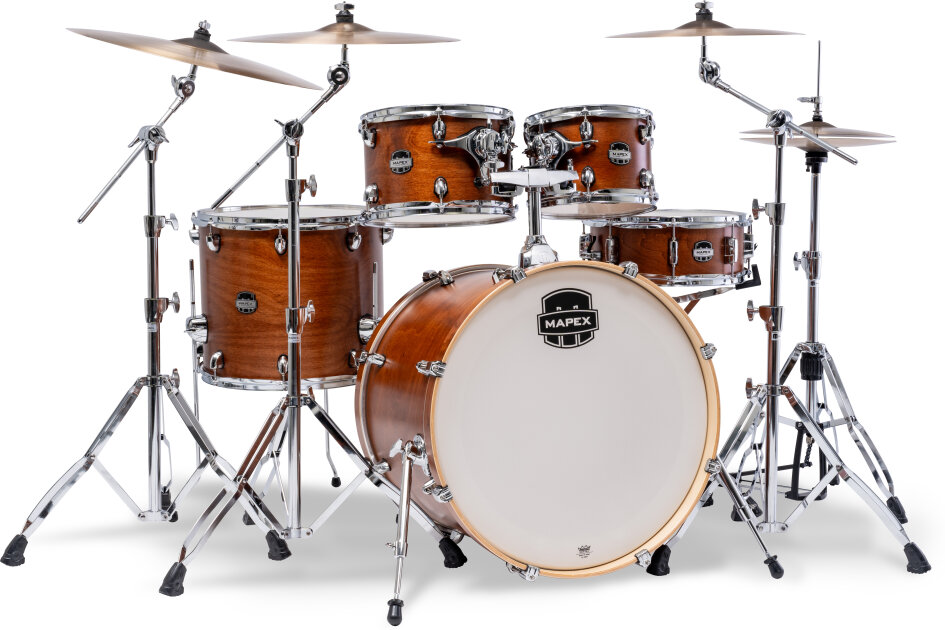 Mapex MM529SF Mars Maple Rock Drum Shell Kit, 5-Piece