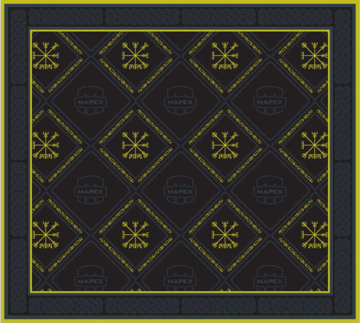 Mapex Royal Viking Graphic Design Drum Rug
