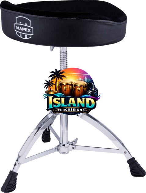 Mapex T685 Cloth Top Saddle-Style Drum Throne