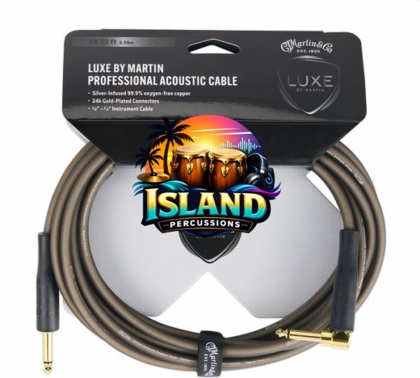 Martin 18A0138 Luxe Acoustic Guitar Cable