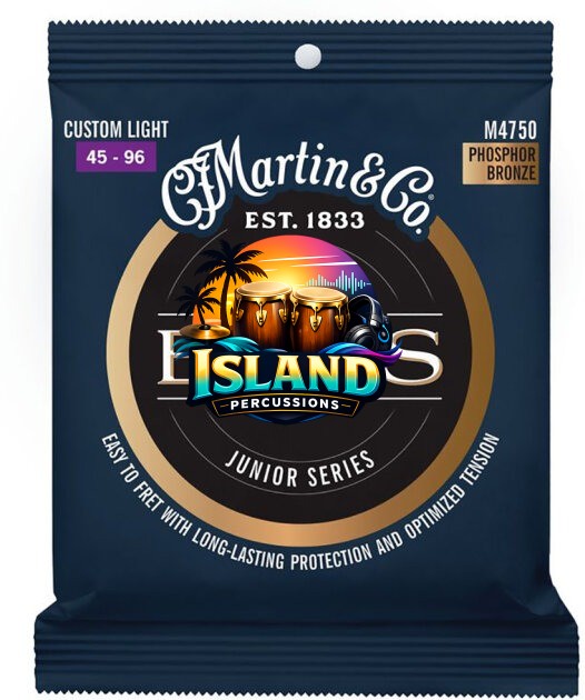 Martin Short Scale Coated Acoustic Bass Strings