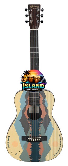 Martin x Life is Good LX1 Travel Acoustic Guitar