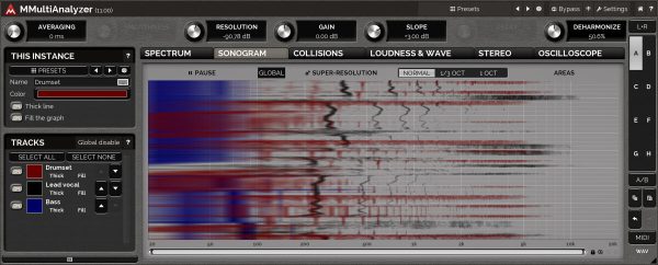 MeldaProduction MMultiAnalyzer Plug-in Software