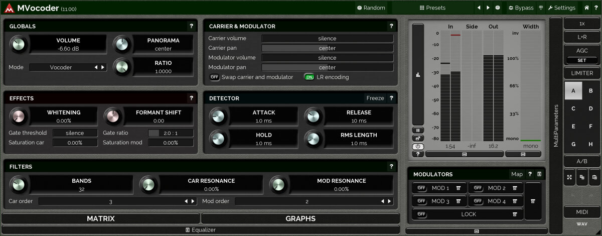 MeldaProduction MVocoder Plug-in Software