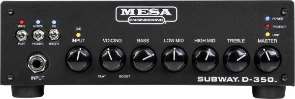Mesa/Boogie Subway D-350 Class-D Bass Amplifier (350 Watts)