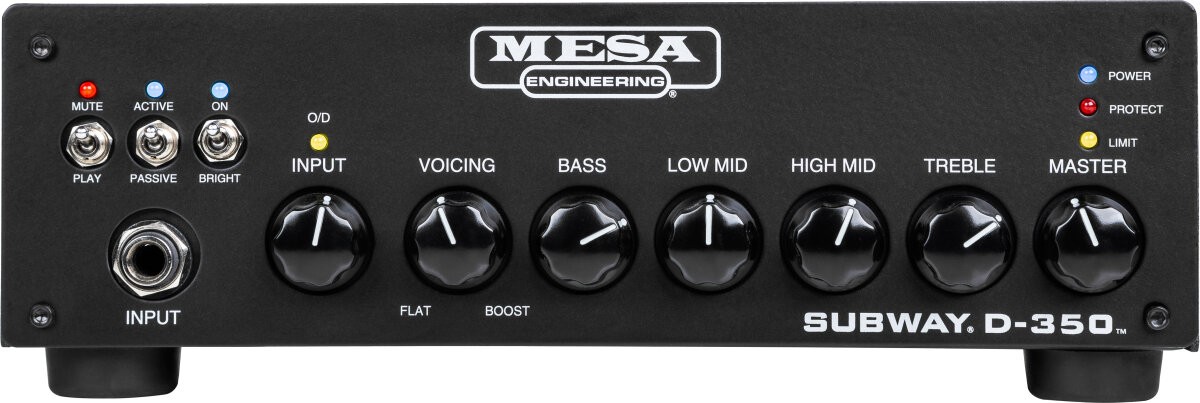 Mesa/Boogie Subway D-350 Class-D Bass Amplifier (350 Watts)