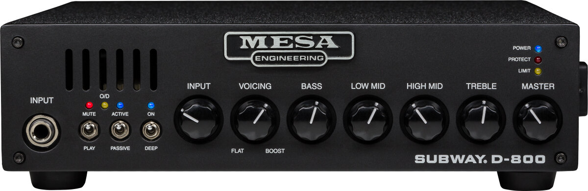 Mesa/Boogie Subway D-800 Bass Guitar Amplifier Head (800 Watts)