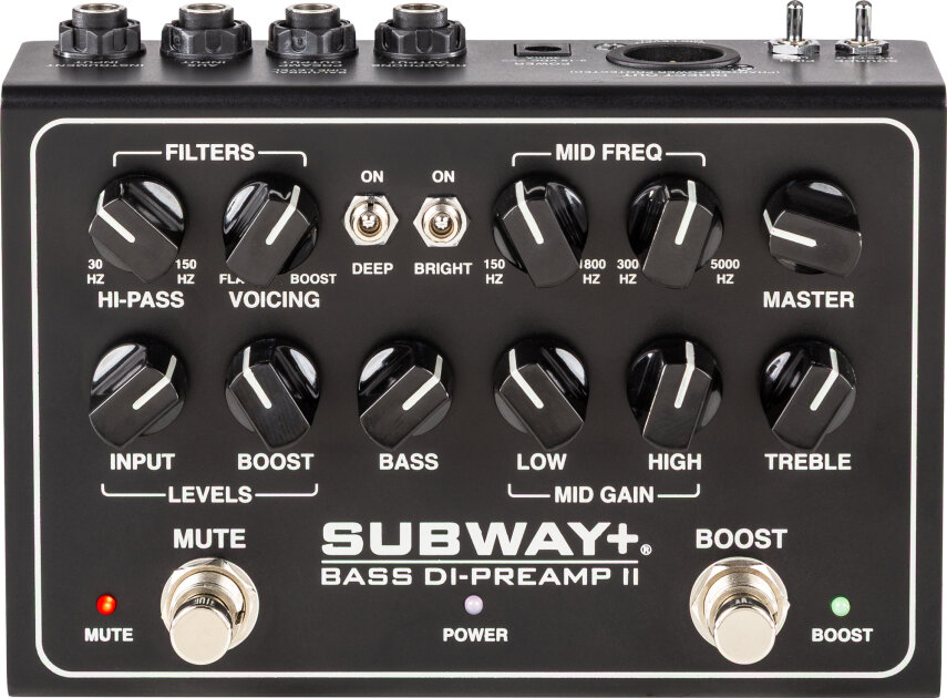 Mesa/Boogie Subway Plus Bass DI-Preamp II Pedal