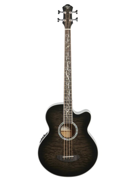 Michael Kelly Dragonfly 4 Acoustic-Electric Bass Guitar, Pau Ferro Fingerboard