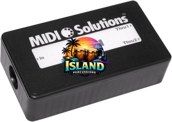 MIDI Solutions Thru 2-Output Active MIDI Thru Box