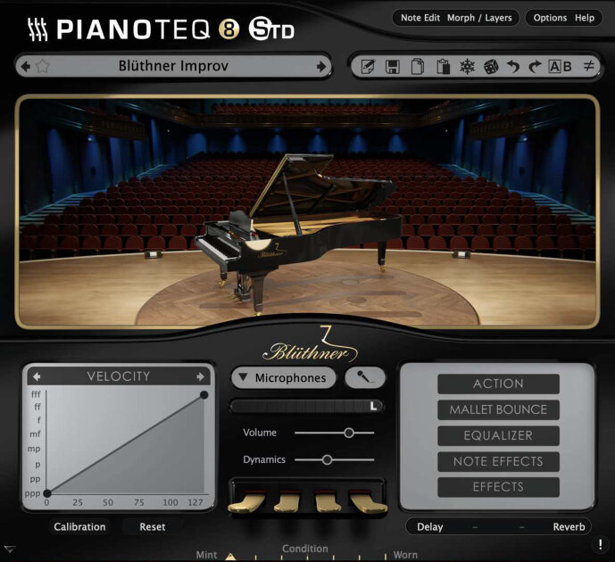 Modartt Bluthner Model 1 Piano Instrument Pack for Pianoteq Software