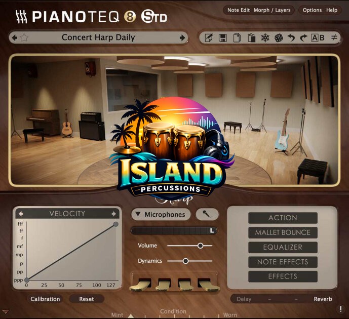 Modartt Harps Instrument Pack for Pianoteq Software