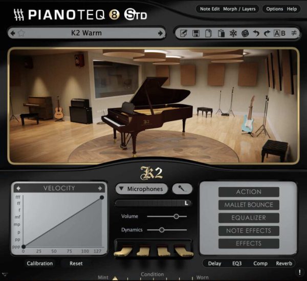 Modartt K2 Grand Piano Instrument Pack for Pianoteq Software