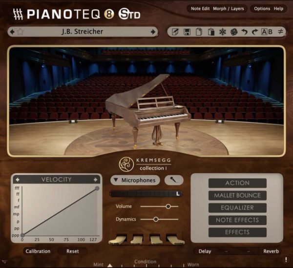 Modartt Kremsegg Historical Piano Collection 1 Instrument Pack for Pianoteq Software